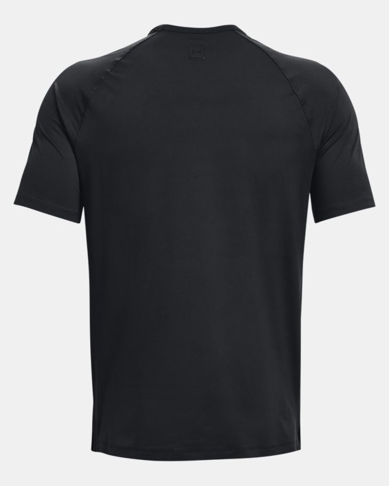 Men's UA Meridian Short Sleeve, Black, pdpMainDesktop image number 5